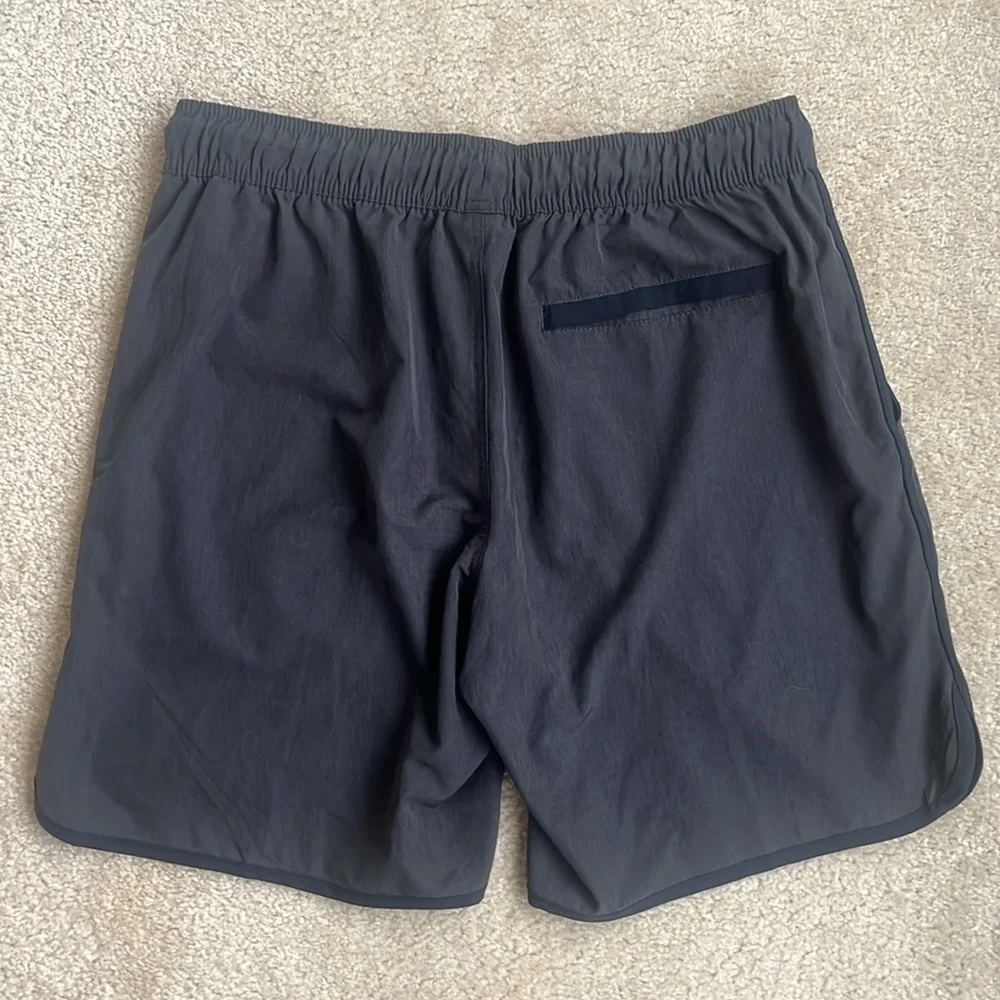 Leg3nd Men’s Athletic Shorts in Dark Grey Size Large